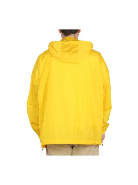 Kurtka Dsquared2 z logo pomarańczowa