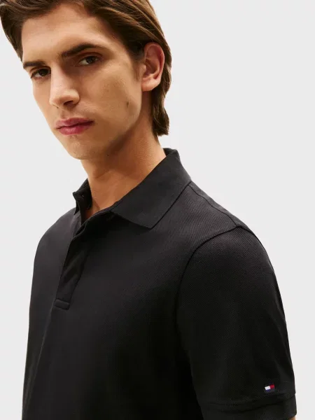 Поло Tommy Hilfiger чорне