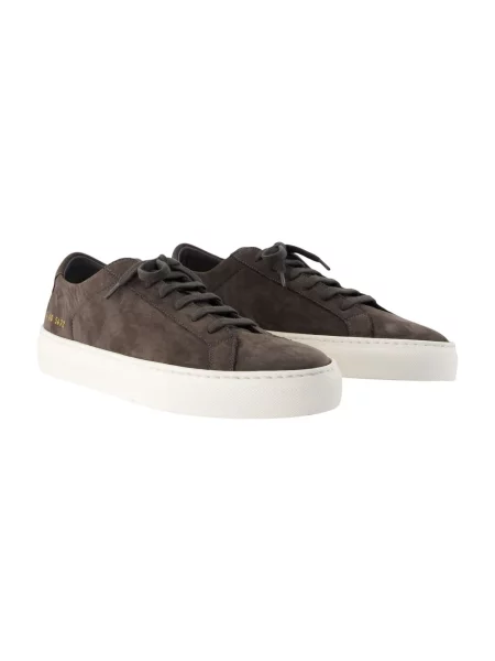 Sneakersy Common Projects skórzane szare