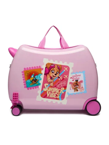Walizka dziecięca Paw Patrol różowa