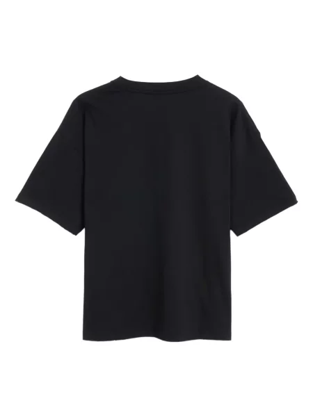 Tricou Sky High Farm cu broderie negru