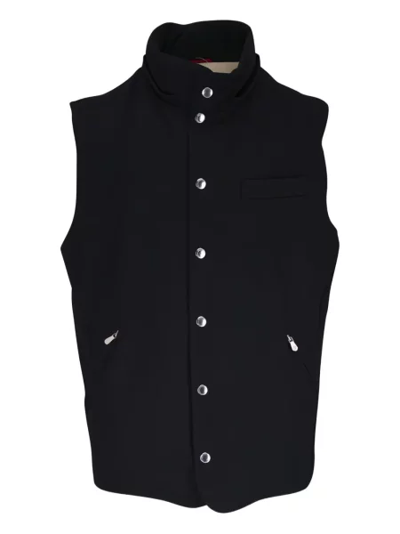 Vestă Brunello Cucinelli cu glugă negru