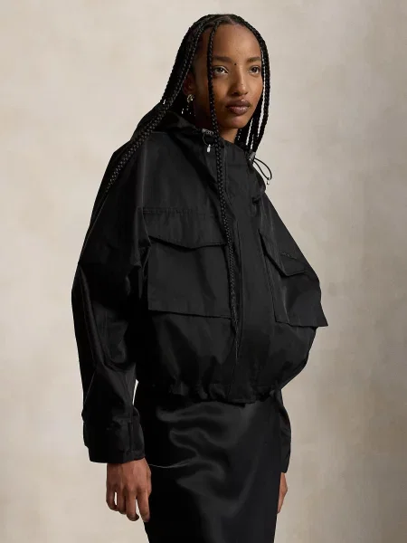 Polo Ralph Lauren Prechodná bunda čierna