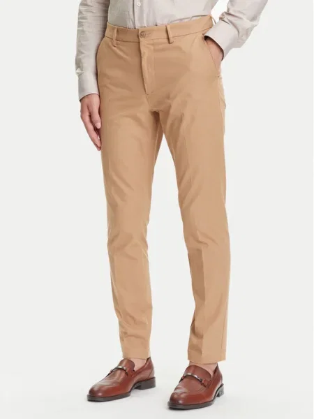 BOSS Pantaloni chino bej