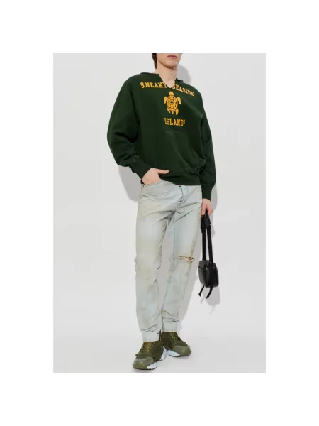 Jeansy Dsquared2 typu teddy niebieskie