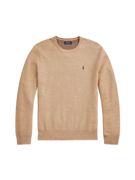 Sweter Polo Ralph Lauren brązowy