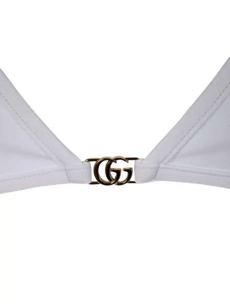Μπικίνι Gucci από ζέρσεϋ λευκό