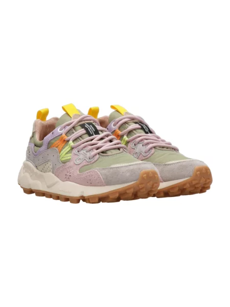 Sneakersy Flower Mountain skórzane w kwiatki