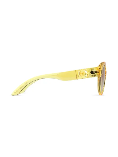 Okulary przeciwsłoneczne dziecięce Dolce & Gabbana Eyewear żółte