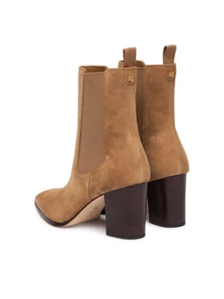 Čizme LAUREN RALPH LAUREN Rlyn Bte Hl Bo Bte bež