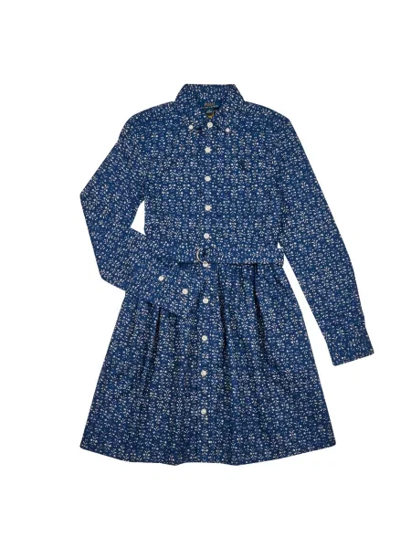 Rochie copii Polo Ralph Lauren albastru
