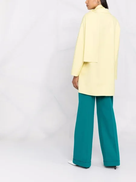 Sacou Ferragamo de lână galben