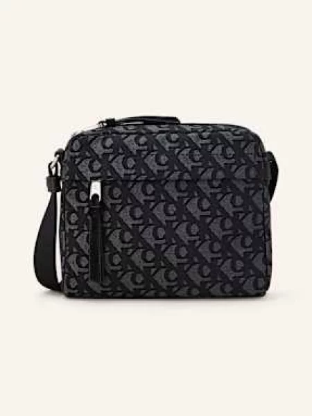 Calvin Klein Taška Přes Rameno černá/ tmavě šedá černá