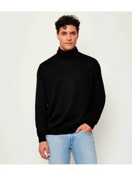 Pulover Armani Exchange de lână negru