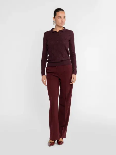 Поло Arber бавовна/ліоцел бордовий