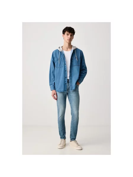 Jeansy Levi's 512 niebieskie
