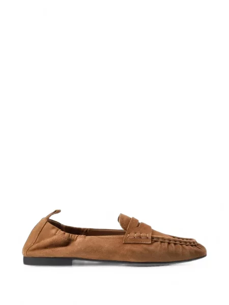 Pantofi loafer Copenhagen Studios din piele de căprioară maro