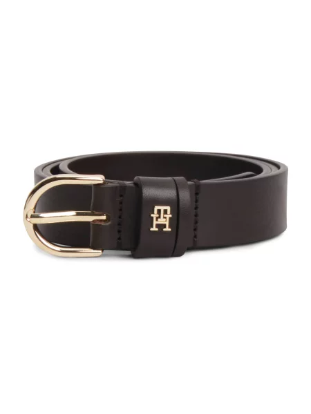 Pásek Tommy Hilfiger hnědý