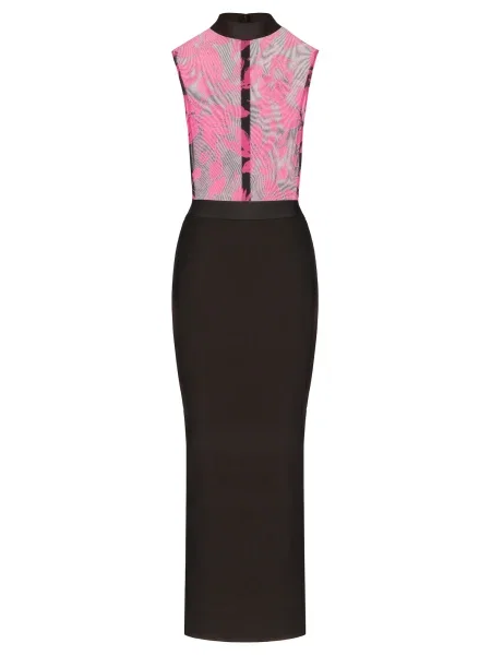 Kraimod Rochie roz deschis negru