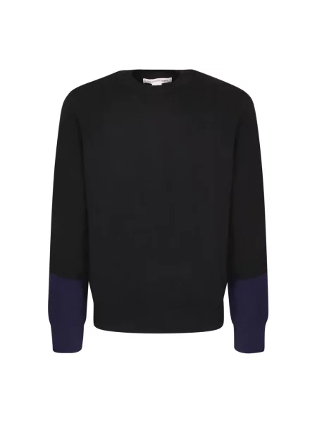 Dzianinowy sweter Comme Des Garcons czarny