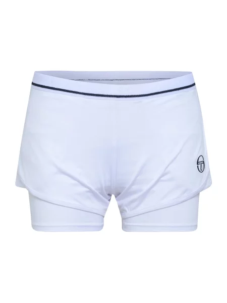 Sergio Tacchini Sportske hlače tamno plava / prljavo bijela