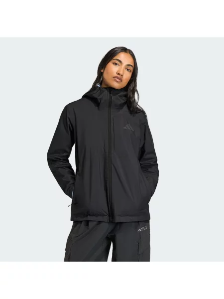 Kurtka przeciwdeszczowa Terrex Multi Layer CLIMAPROOF czarna