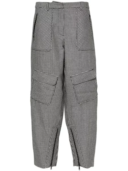 Pantaloni Iceberg cu model pepito conici