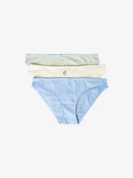 ETAM Slip Jackie crem / azuriu / pastel albastru