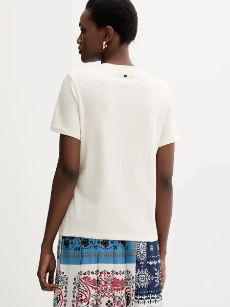 Weekend Max Mara tricou din CLOWN bej