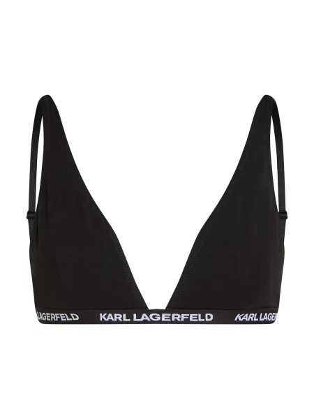 Karl Lagerfeld Sutien negru alb