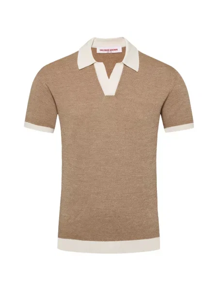 Tricou Orlebar Brown maro