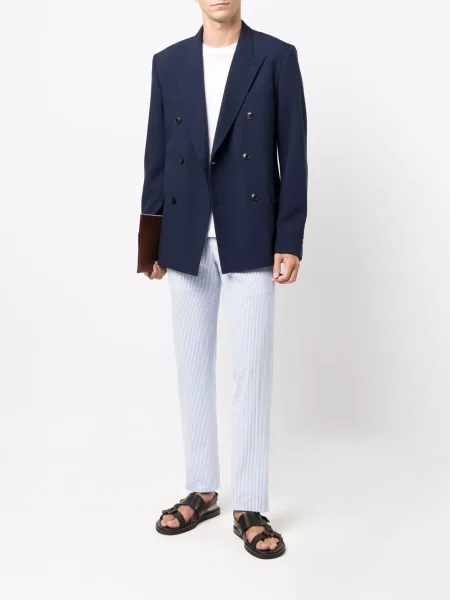 Pantaloni chino Pt Torino alb