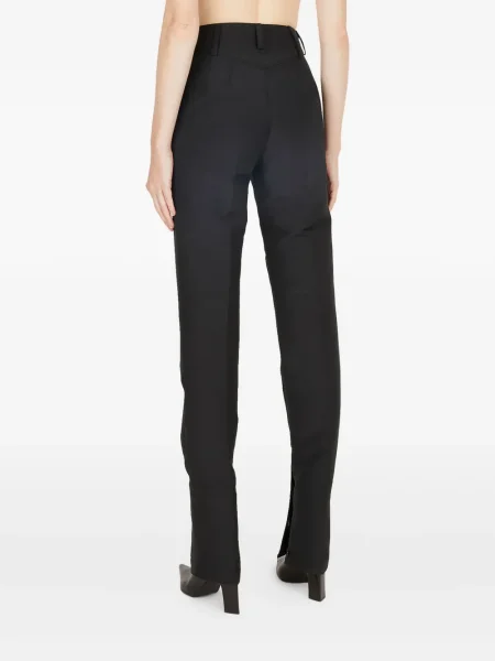 Pantaloni Capasa Milano de lână negru
