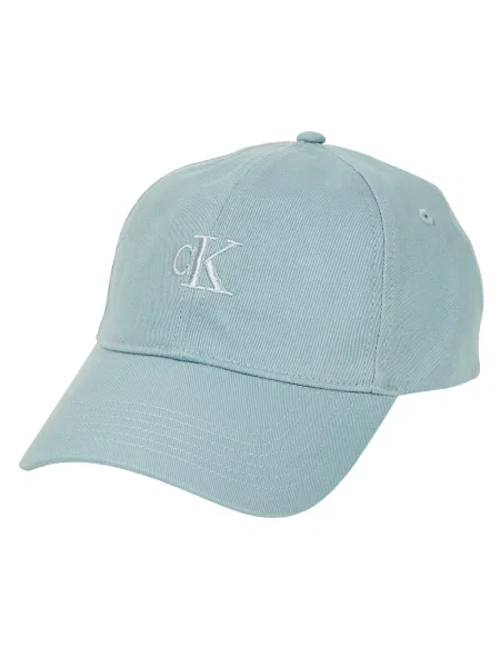 Șapcă Calvin Klein Jeans cu broderie albastru