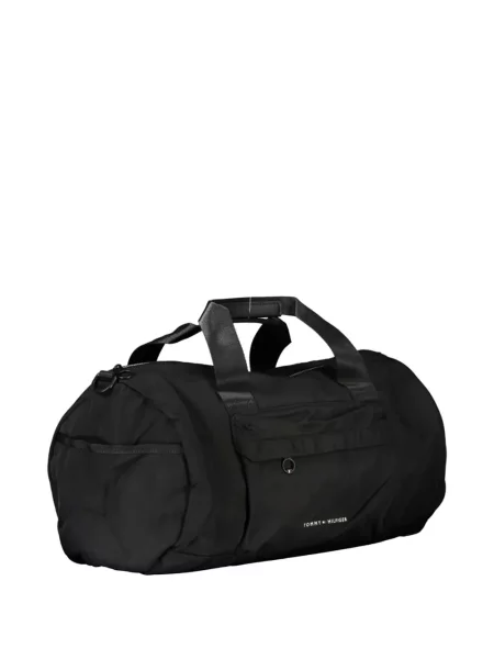 Torba Tommy Hilfiger s autogramom crna