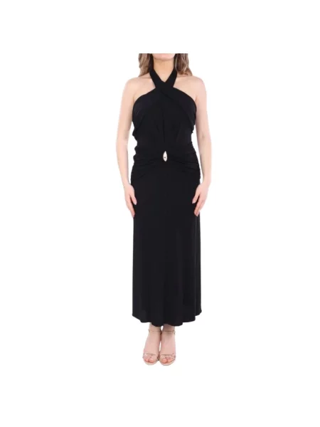 Sukienka midi Elisabetta Franchi czarna