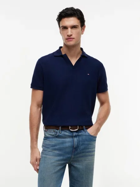 TOMMY HILFIGER Pulover JONNY bleumarin