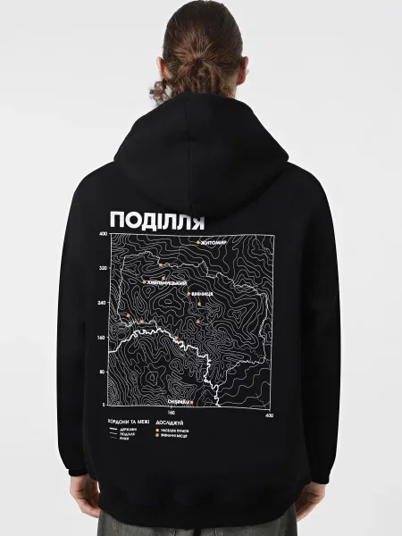 Худи Bezlad черное