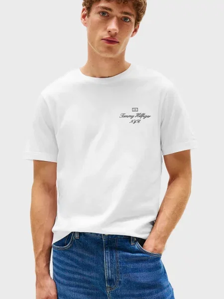 Футболка Tommy Hilfiger біла