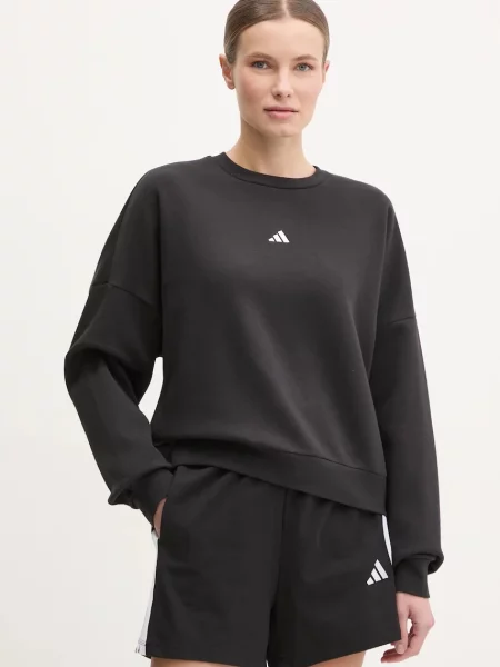 Adidas Суитшърт Essentials Small Logo Feelcozy черен