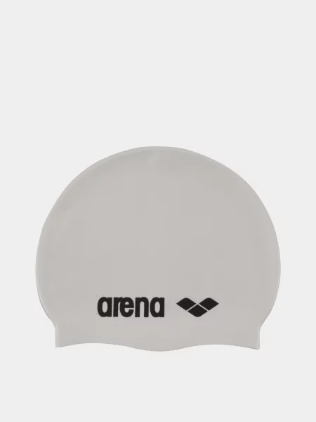 Arena Шапочка для плавання Унісекс Силікон білий