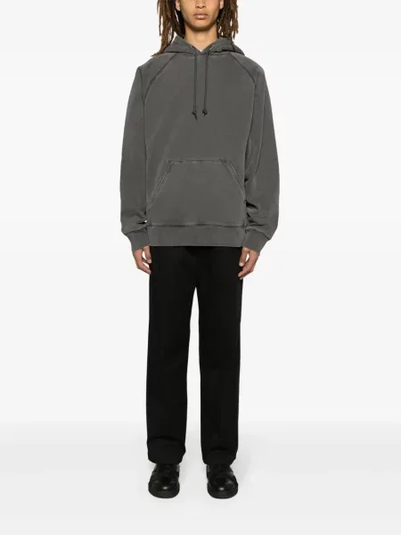 Суичър с качулка Carhartt Wip сиво