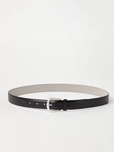 Curea Brunello Cucinelli din piele negru