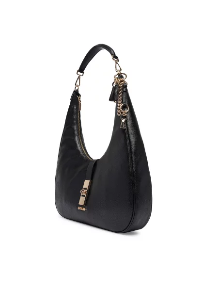 Τσάντα Guess Brooke μαύρο