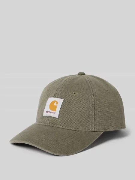 Czapka z daszkiem Carhartt Wip płócienna zielona