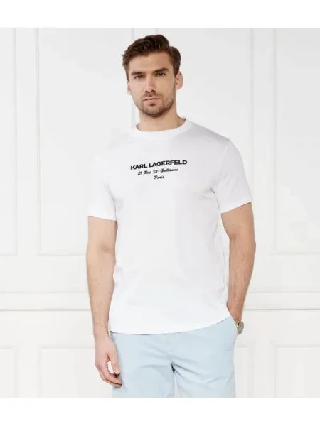 Karl Lagerfeld Tricou alb