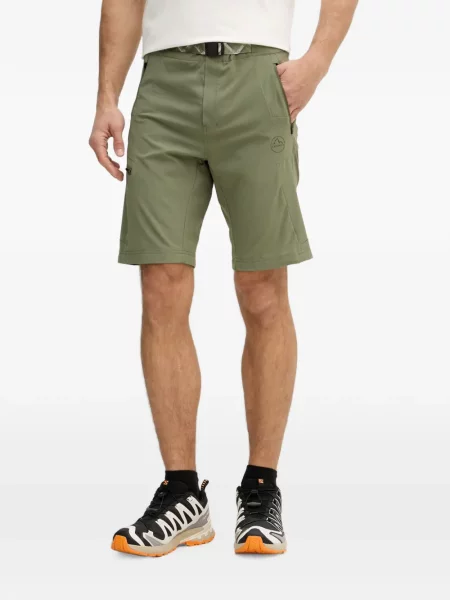 Pantaloni scurți La Sportiva cu imagine verde