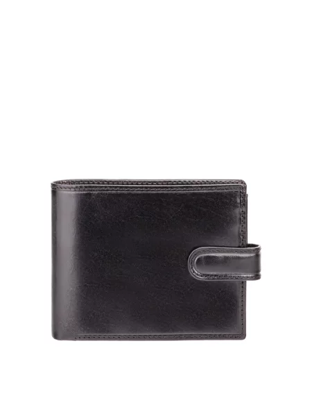 Кожаный кошелек Visconti черный