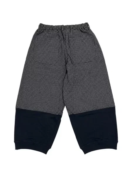Карирани скейт & стрийт панталон Dover Street Market черно