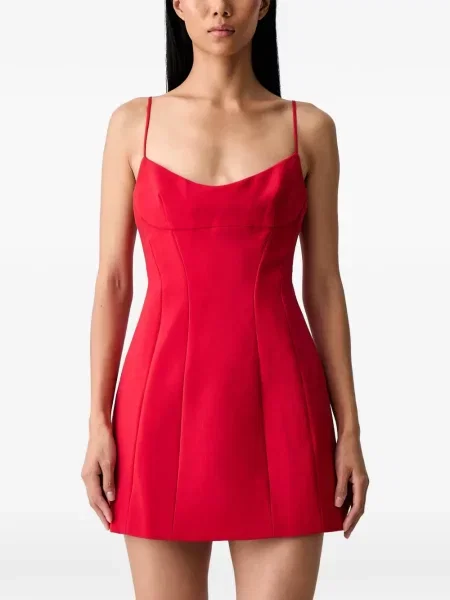 Rochie mini Bardot roșu